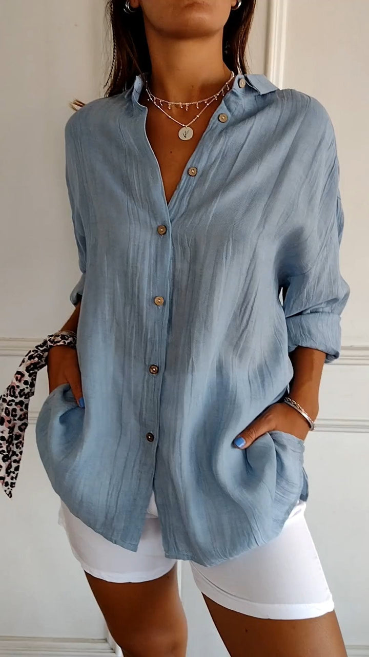 Harper | Women's Long Sleeve Button Up Shirt
