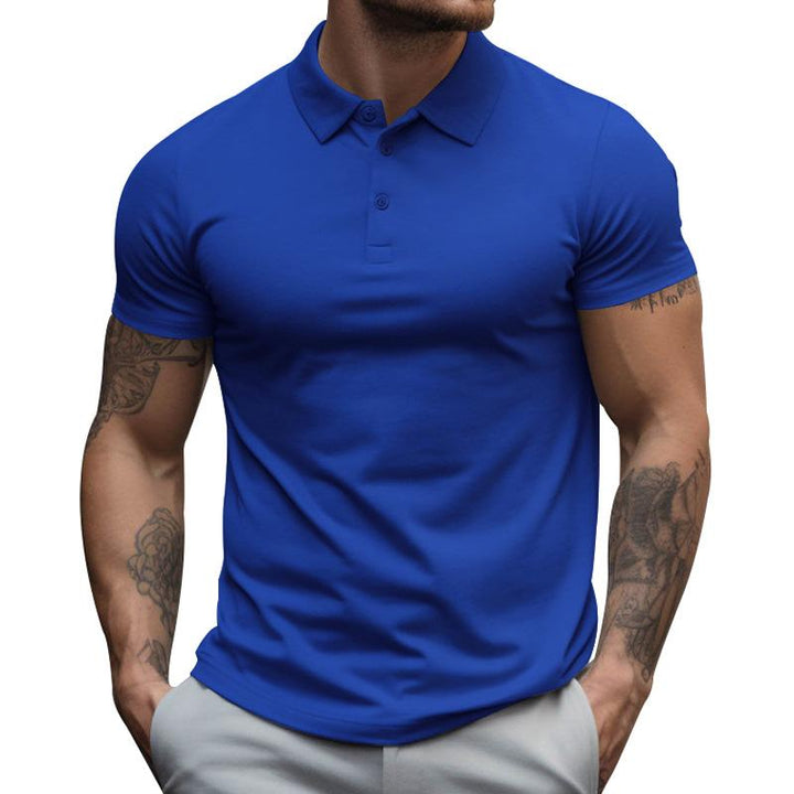 Lucas | Men's Slim Fit Short Sleeve Polo Top