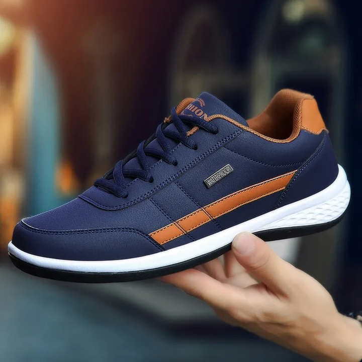 Zayden | Men's Water-Repellent Lace-Up Low-Top Trainers