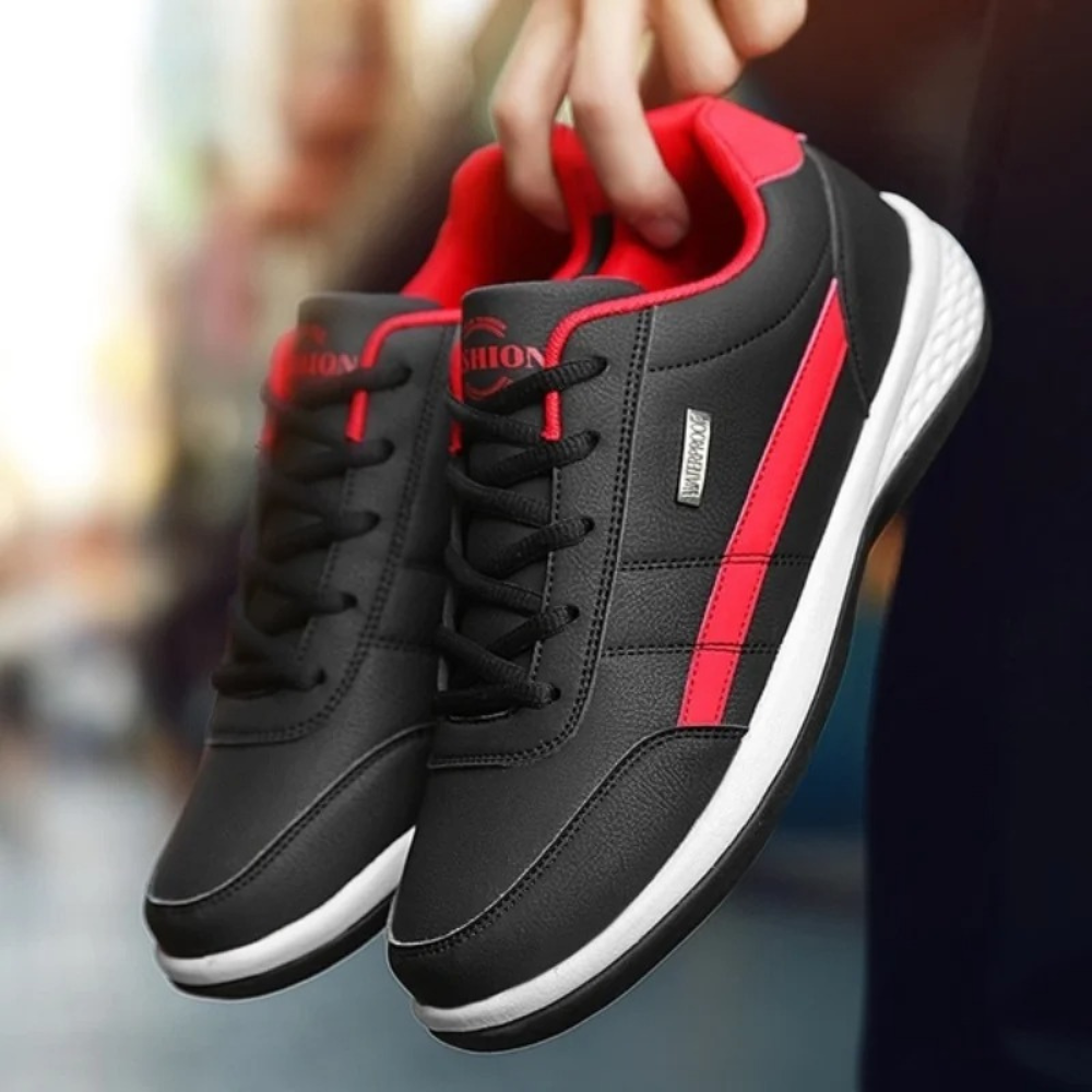 Zayden | Men's Water-Repellent Lace-Up Low-Top Trainers