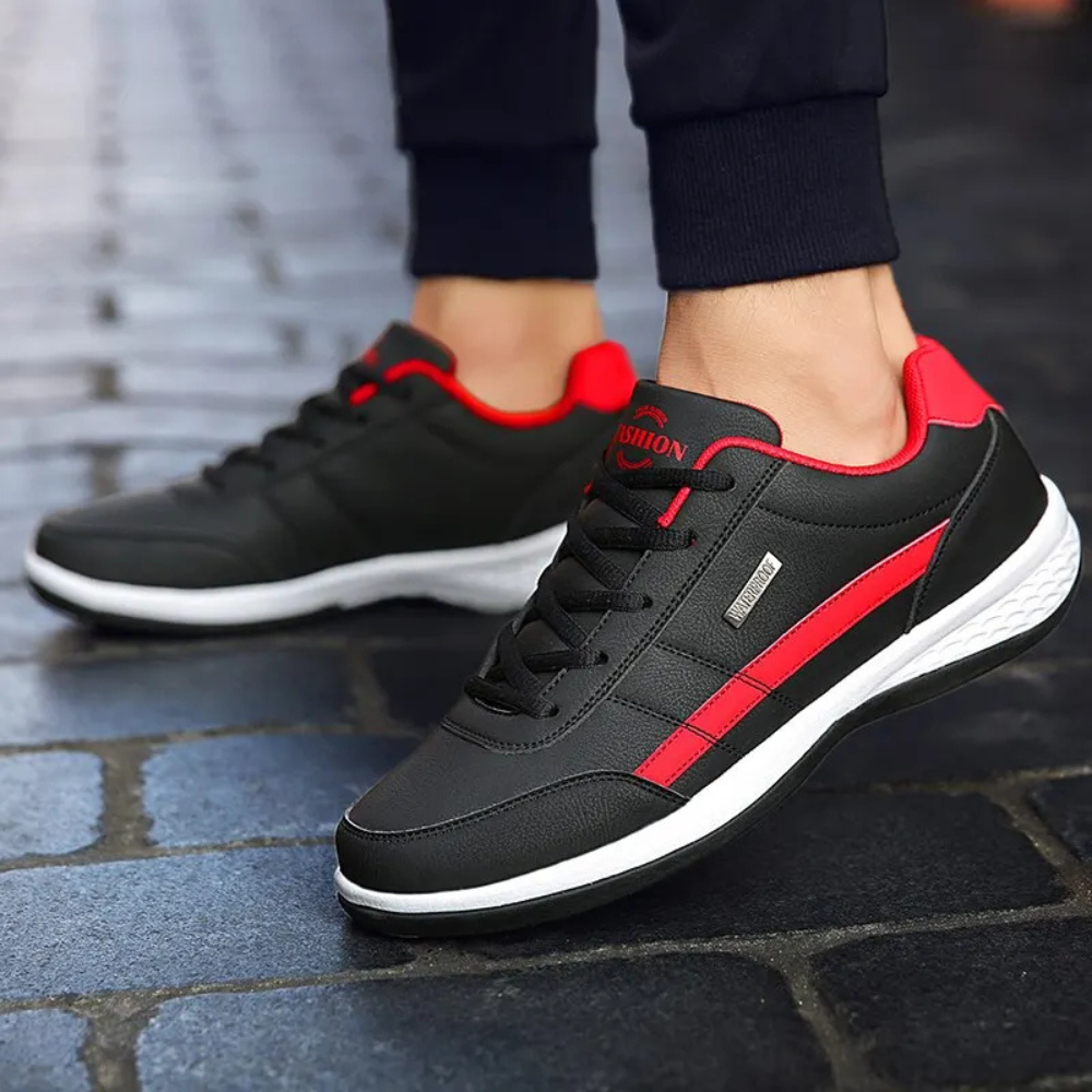Zayden | Men's Water-Repellent Lace-Up Low-Top Trainers