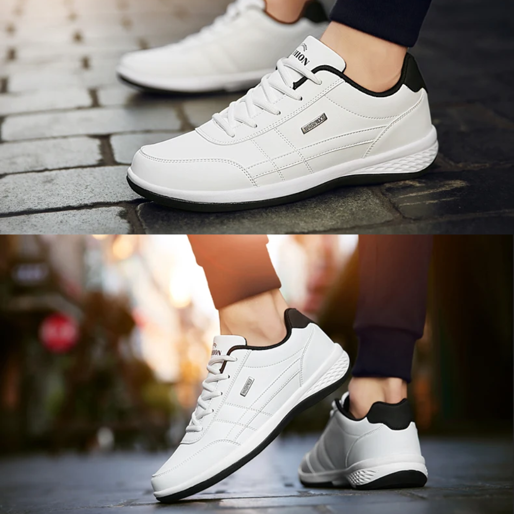 Zayden | Men's Water-Repellent Lace-Up Low-Top Trainers