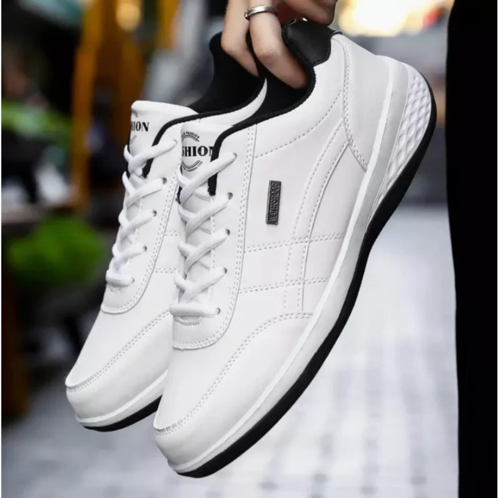 Zayden | Men's Water-Repellent Lace-Up Low-Top Trainers