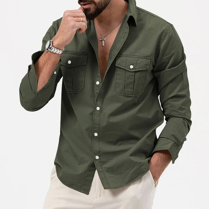 Darian | Men's Tactical Double Pocket Utility Shirt
