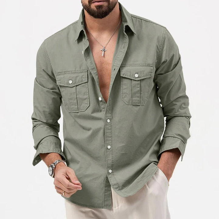 Darian | Men's Tactical Double Pocket Utility Shirt