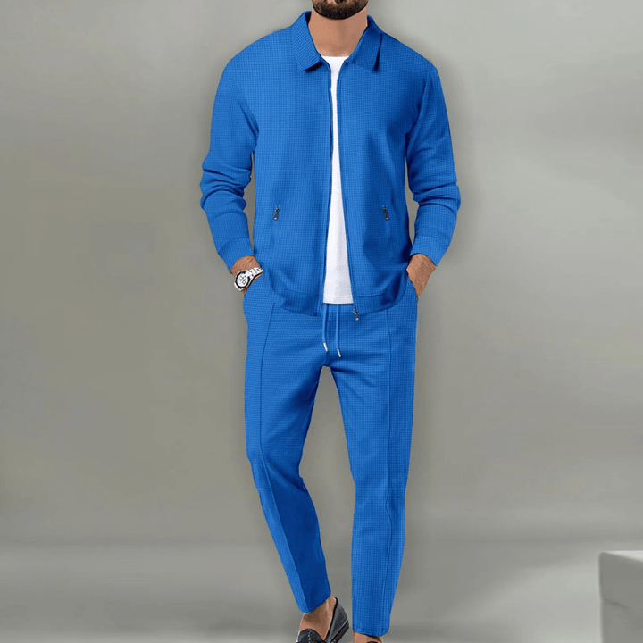 Adrian | Men's Slim-Fit Zip Front Tracksuit Set
