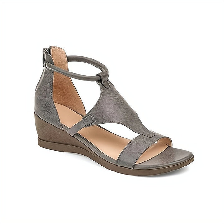 Seraphina | Women's T-Strap Platform Wedge Sandals
