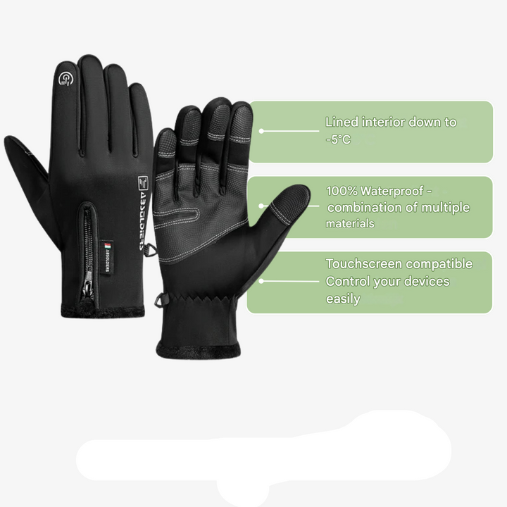 Waterproof Winter Gloves Touchscreen Compatible Warm Outdoor