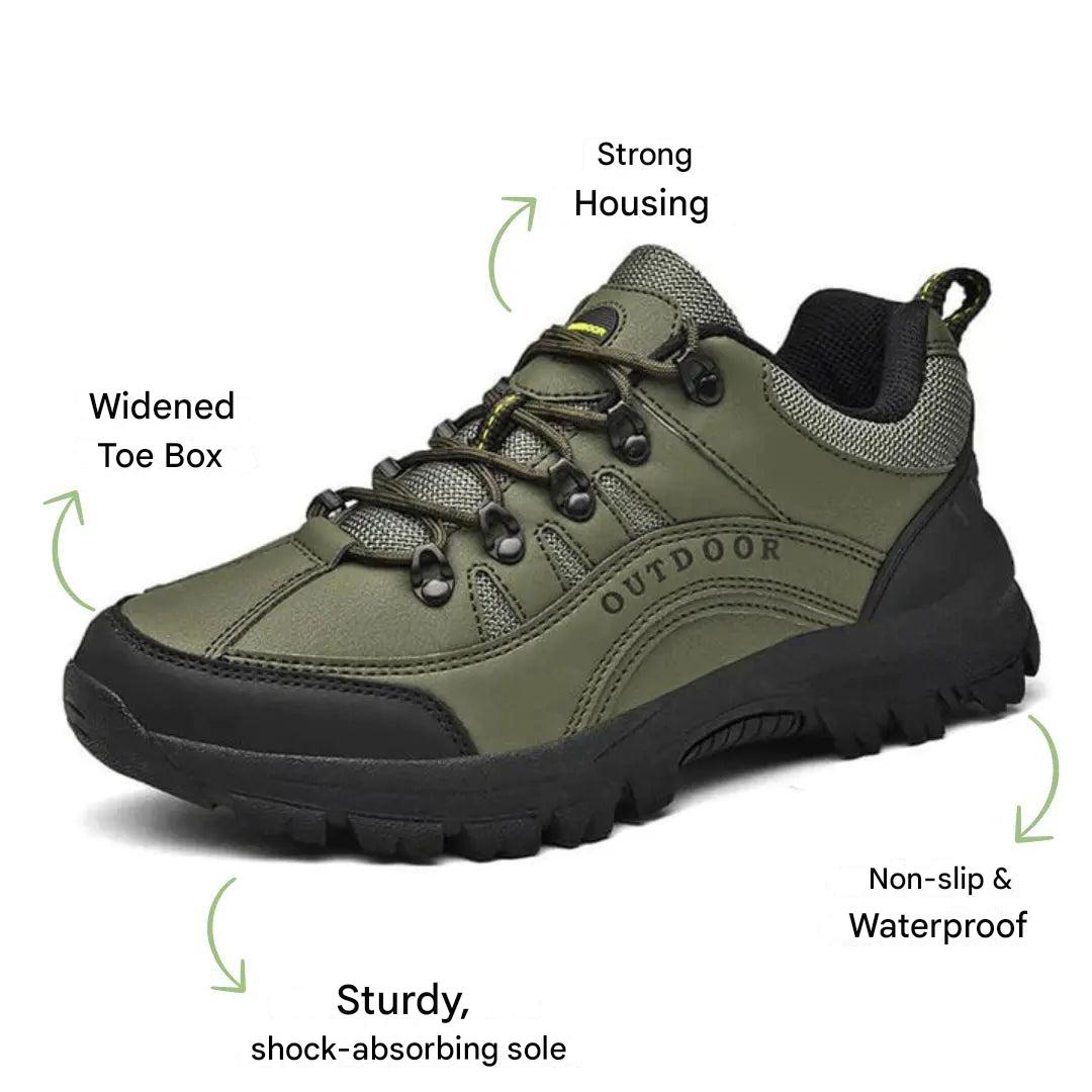 Men's Waterproof Hiking Shoes Supportive Outdoor Walking