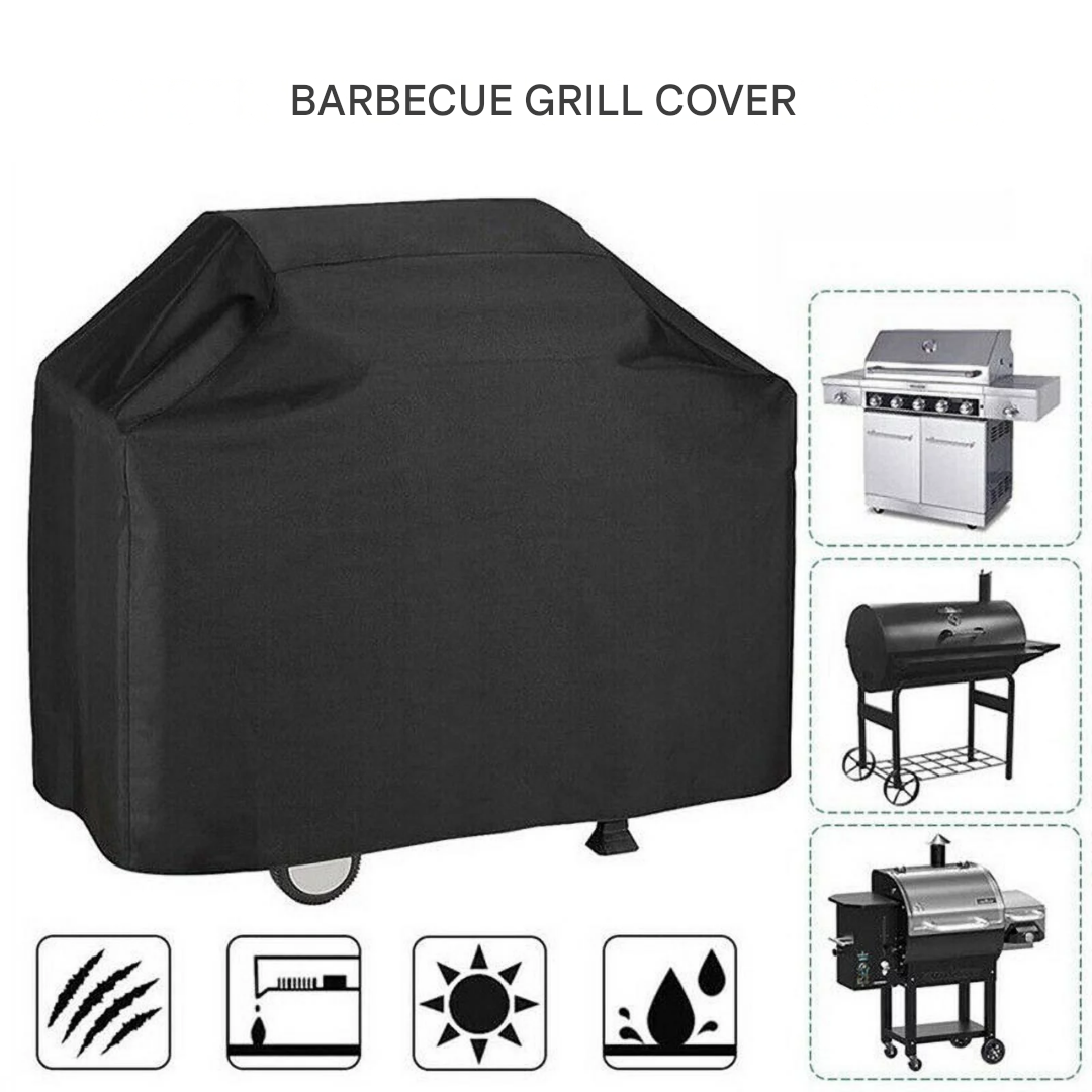 Water-Resistant BBQ Grill Cover Heavy-Duty Outdoor Weather Resistant