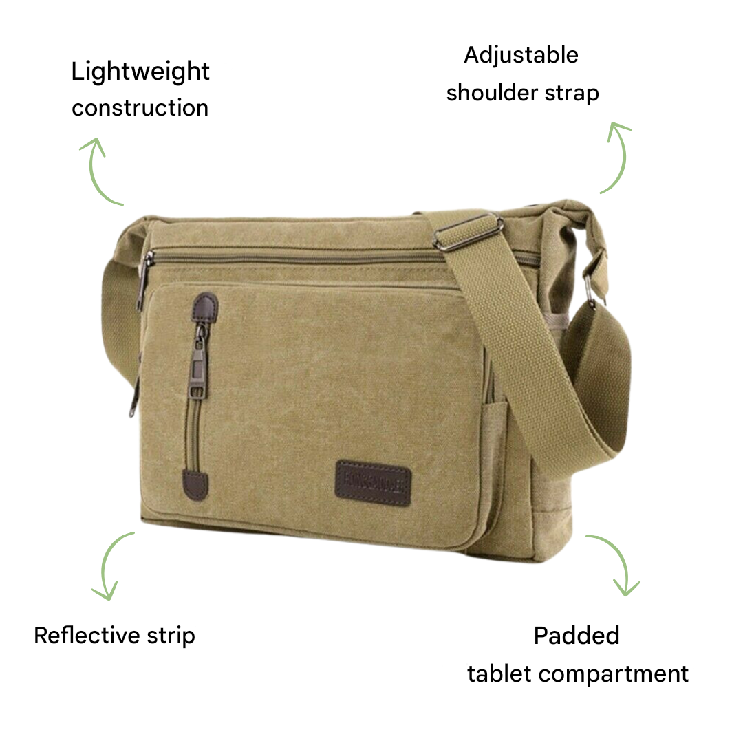 Outdoor Shoulder Bag Travel Crossbody High-Capacity Sling