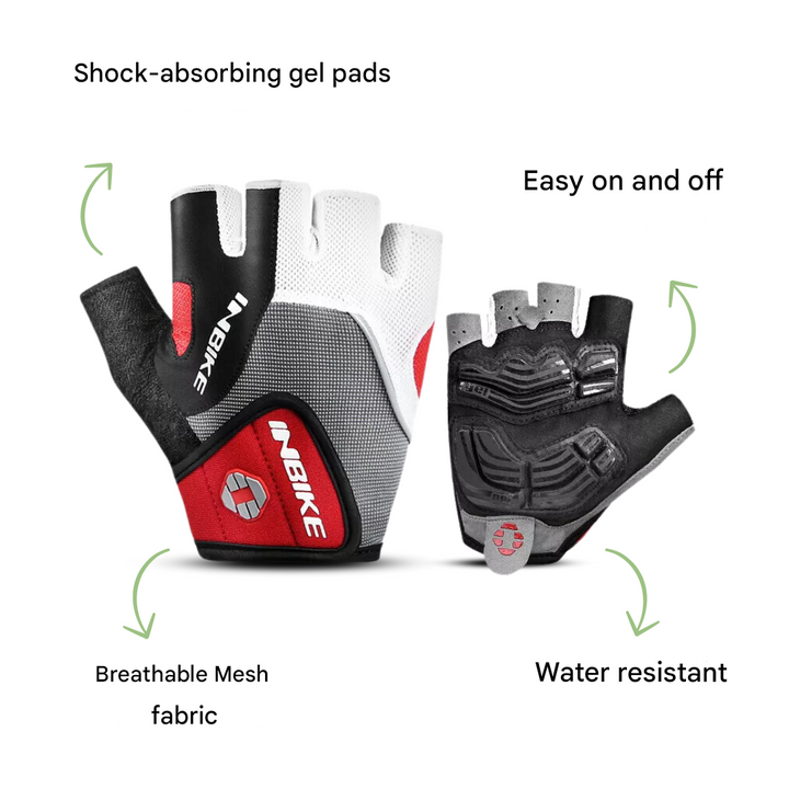 Cycling Gloves 3D Gel-Padded Breathable Anti Slip Bike