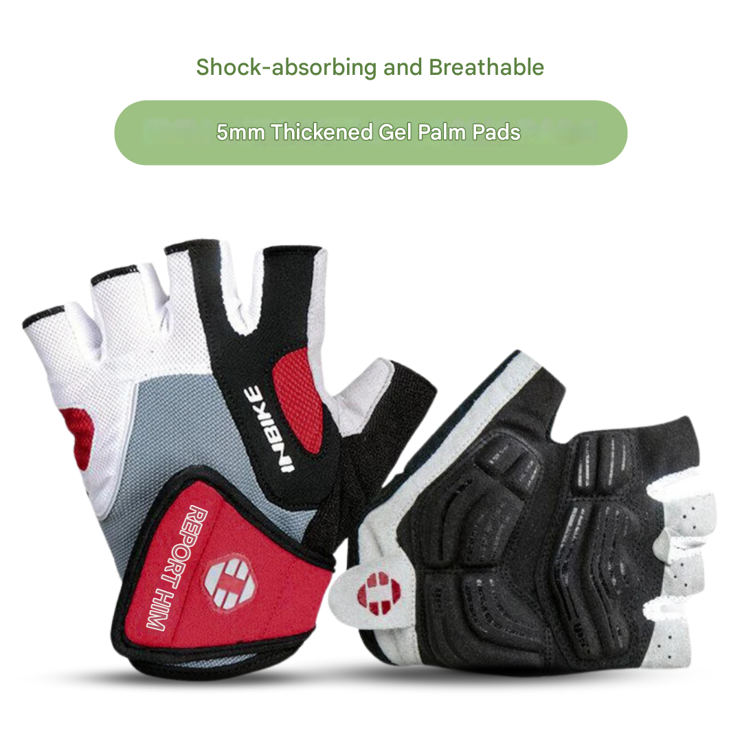 Cycling Gloves 3D Gel-Padded Breathable Anti Slip Bike